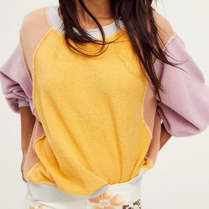Free People Color Me Glad Pullover